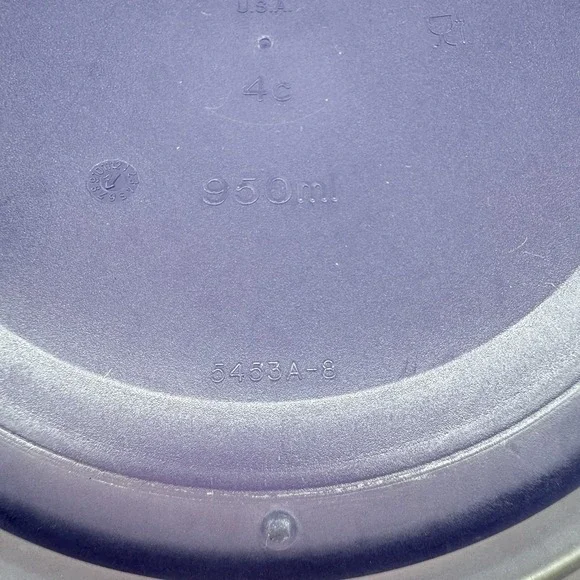 Tupperware Collapsible Bowl Lot With Lids 5453A-2 / 5452A-8 / 5453A-8 - Picture 9 of 11